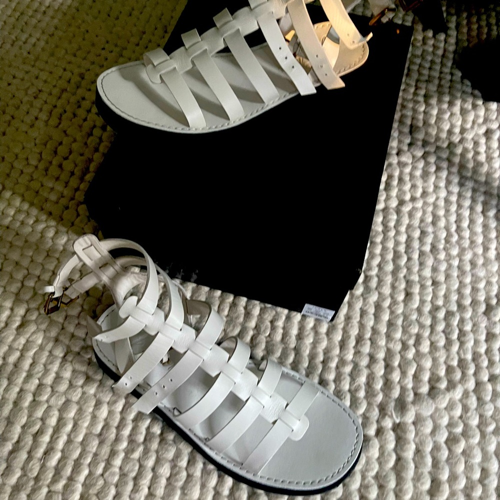 J Crew sandals Vachetta Gladiator Platform size 9 1/2 NEW